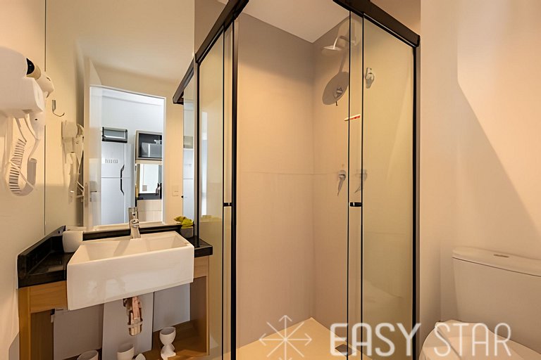 Easy Star - Studio ao lado metrô Paraíso 2 - PZ03I