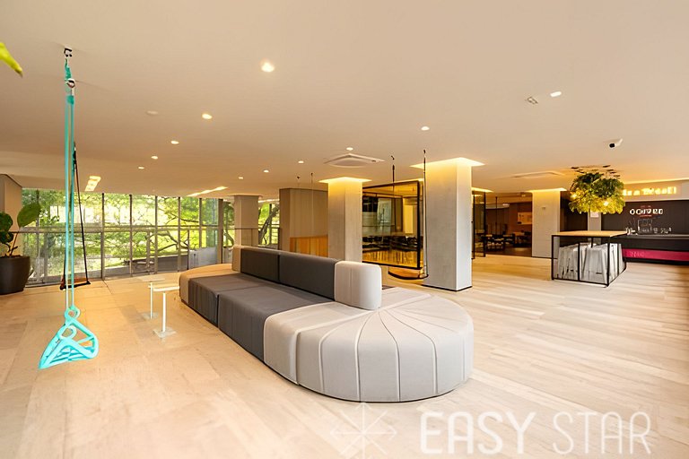 Easy Star - Studio ao lado metrô Paraíso 2 - PZ03I