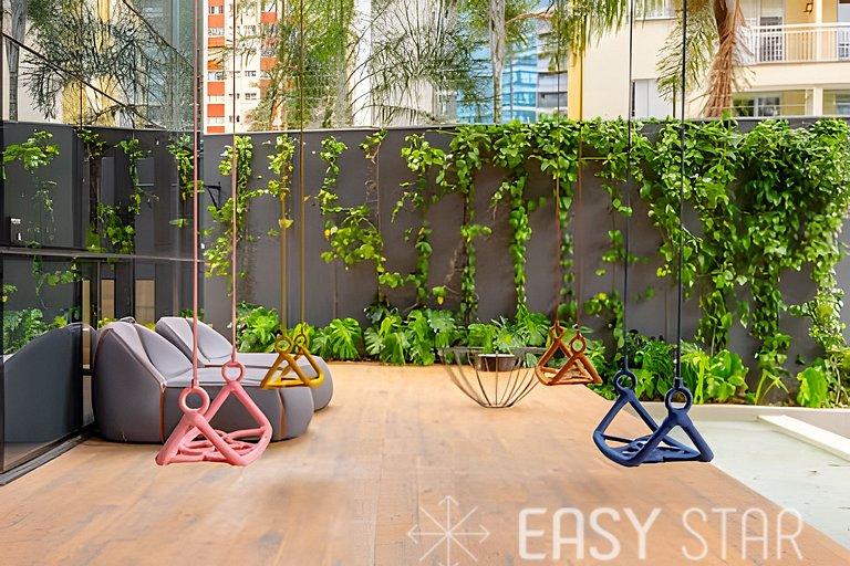 Easy Star - Studio ao lado metrô Paraíso 2 - PZ03I
