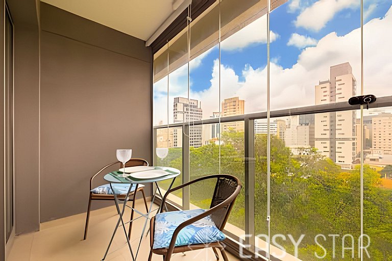 Easy Star - Studio ao lado metrô Paraíso 2 - PZ03I