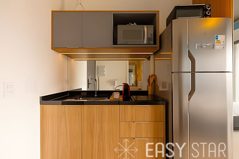Easy Star - Studio ao lado metrô Paraíso 2 - PZ03I