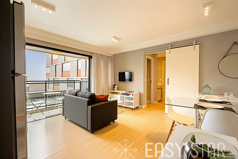 Easy Star - Belo apto C/ vaga, varanda e 2 dorms em Perdizes