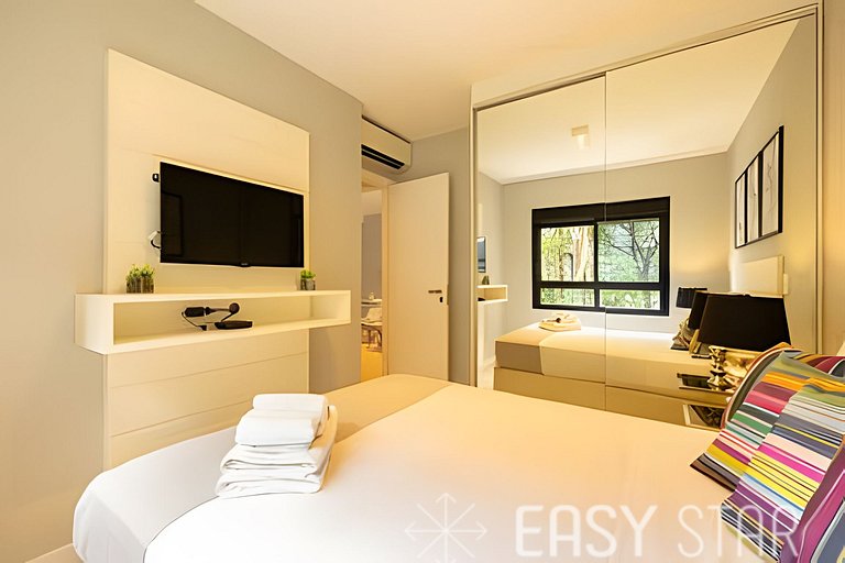 Easy Star - Belo apto C/ vaga, varanda e 2 dorms em Perdizes