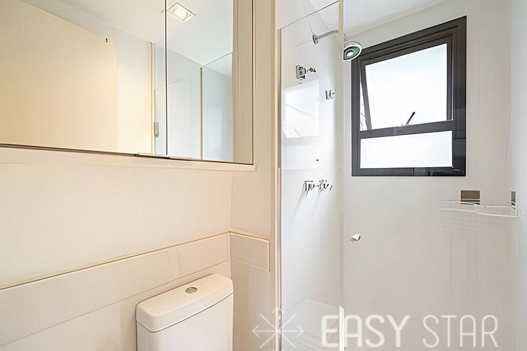 Easy Star - Belo apto C/ vaga, varanda e 2 dorms em Perdizes
