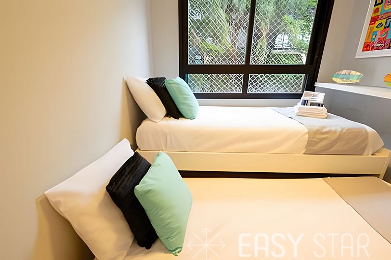 Easy Star - Belo apto C/ vaga, varanda e 2 dorms em Perdizes