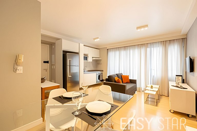 Easy Star - Belo apto C/ vaga, varanda e 2 dorms em Perdizes