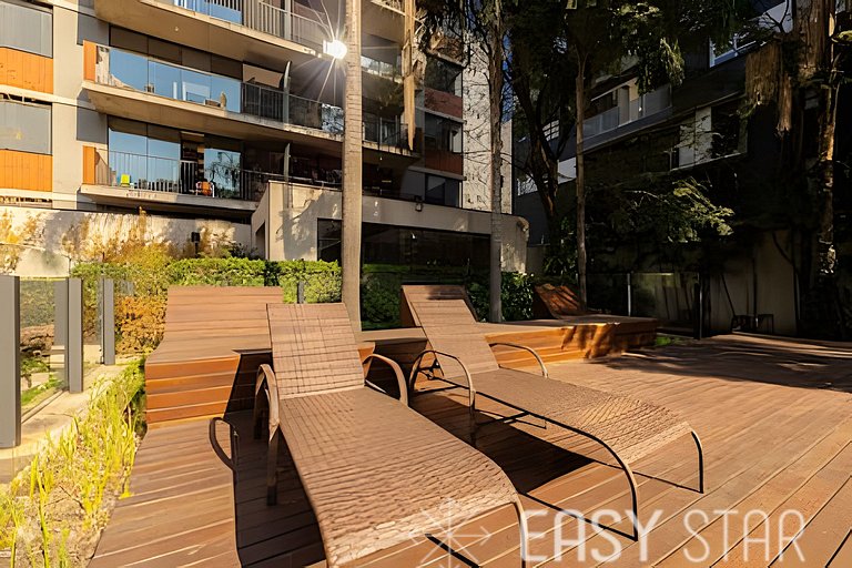 Easy Star - Belo apto C/ vaga, varanda e 2 dorms em Perdizes