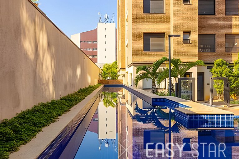 Easy Star - Belo apto C/ vaga, varanda e 2 dorms em Perdizes