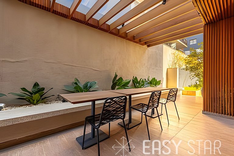 Easy Star - Belo apto C/ vaga, varanda e 2 dorms em Perdizes