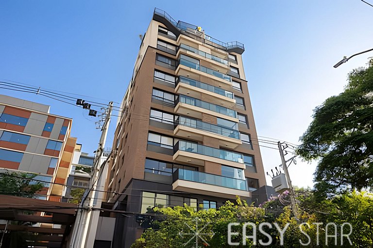 Easy Star - Belo apto C/ vaga, varanda e 2 dorms em Perdizes