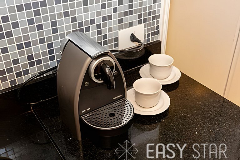 Easy Star - Belo apto C/Vaga, varanda e 2 dorms no Itaim Bib