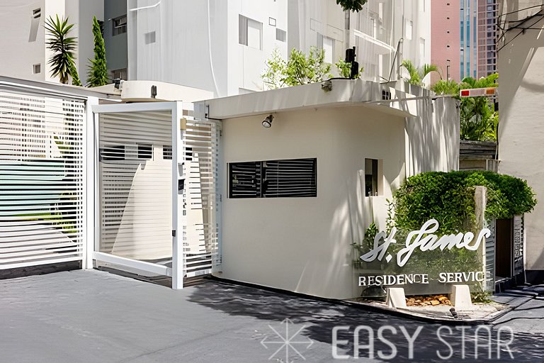 Easy Star - Belo apto C/Vaga, varanda e 2 dorms no Itaim Bib