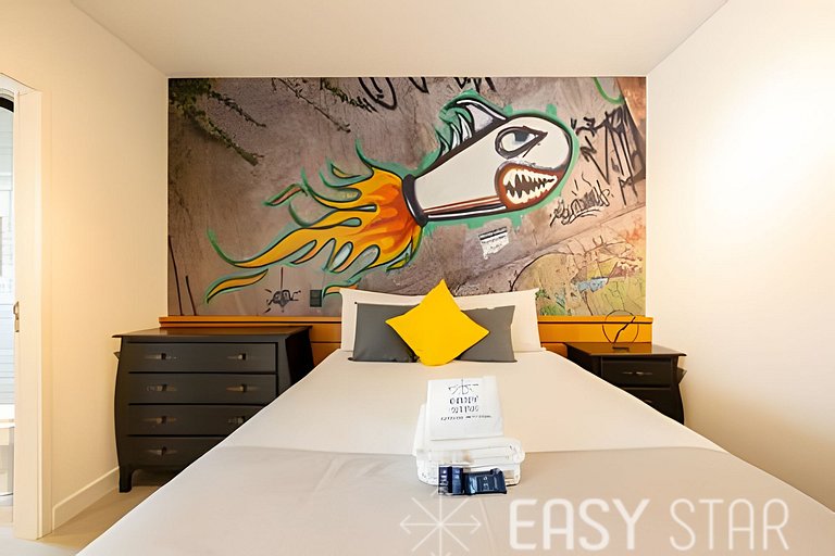 Easy Star - Moderno studio no coração do Campo Belo - QL01I