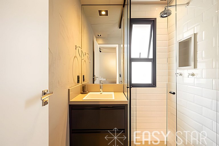Easy Star - Moderno studio no coração do Campo Belo - QL01I