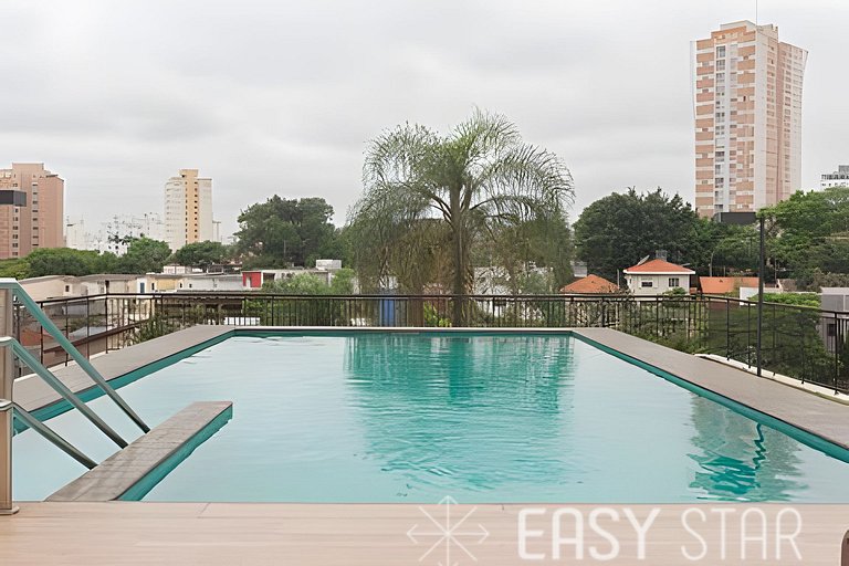 Easy Star - Moderno studio no coração do Campo Belo - QL01I
