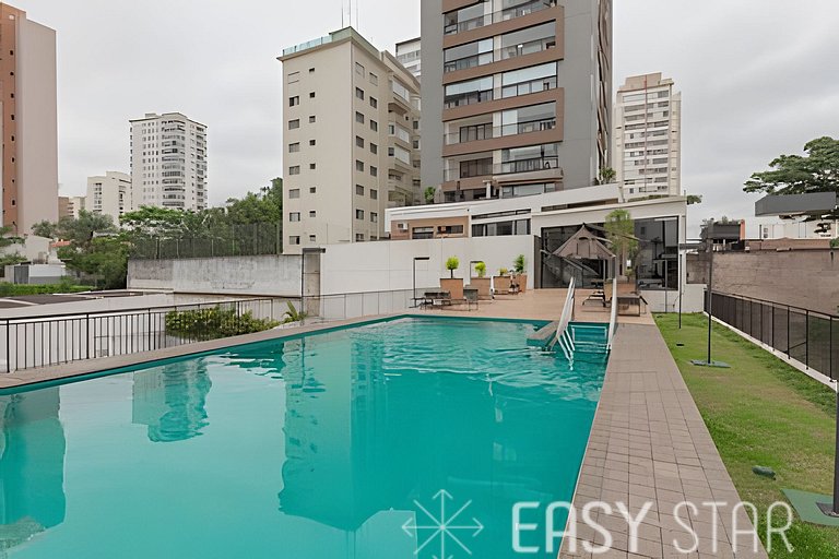 Easy Star - Moderno studio no coração do Campo Belo - QL01I