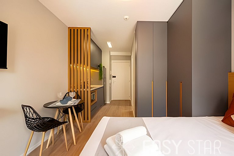 Easy Star - Charmoso studio no Brooklin - QO01I