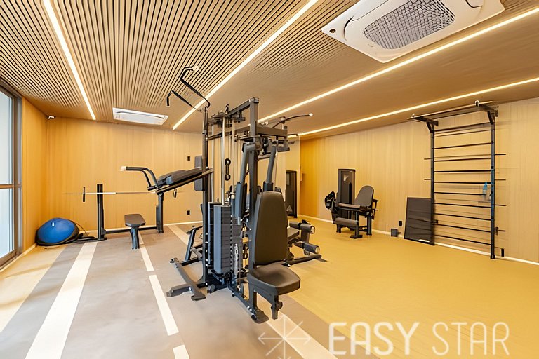 Easy Star - Lindo studio ao lado da Estação Brooklin - QW01I