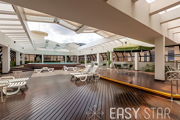 Easy Star - Charmoso flat C/Vaga em Moema - QX01I