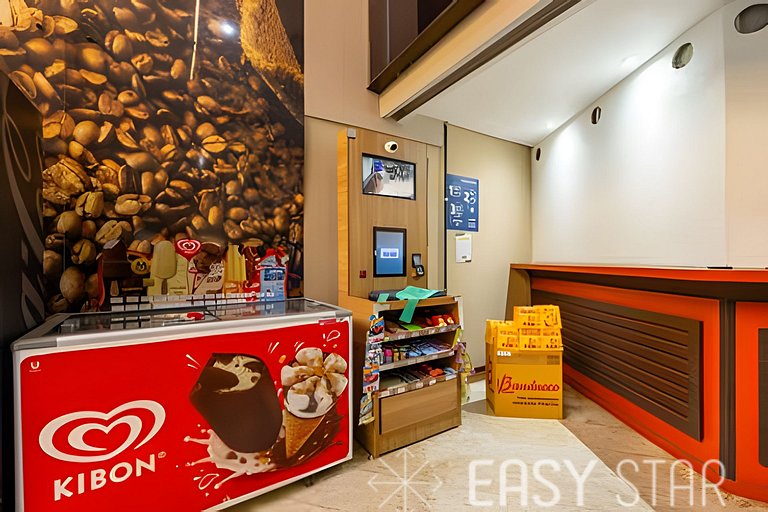 Easy Star - Charmoso flat C/Vaga em Moema - QX01I