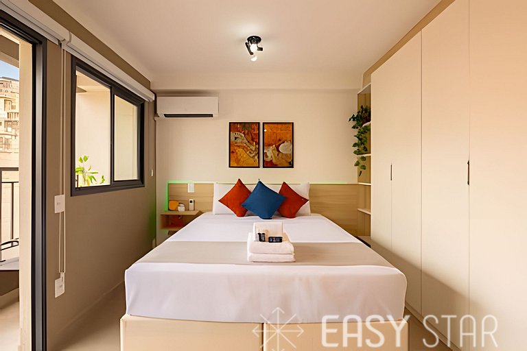 Easy Star – Encantador estudio en el corazón de Vila Buarque