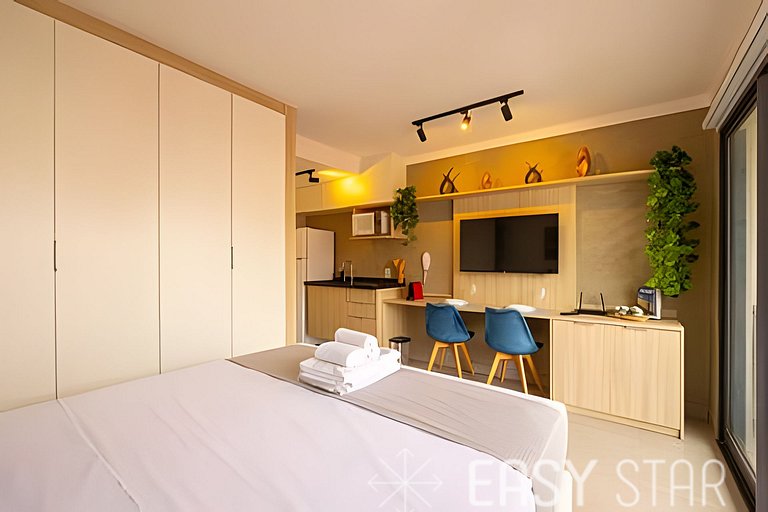 Easy Star – Encantador estudio en el corazón de Vila Buarque