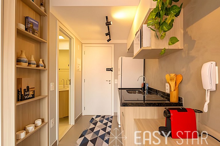 Easy Star – Charming studio in the heart of Vila Buarque – R