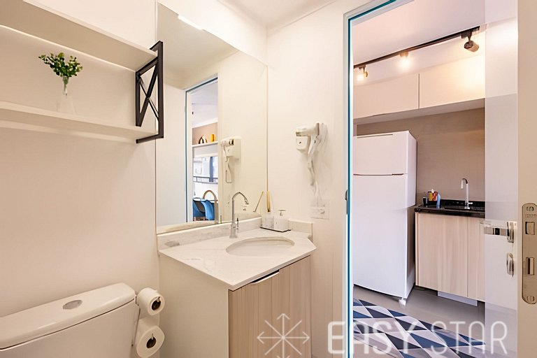 Easy Star – Charming studio in the heart of Vila Buarque – R