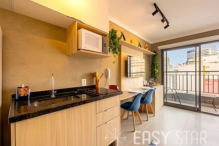 Easy Star – Encantador estudio en el corazón de Vila Buarque