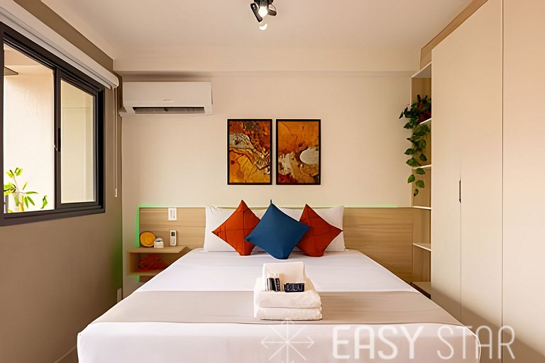 Easy Star – Encantador estudio en el corazón de Vila Buarque