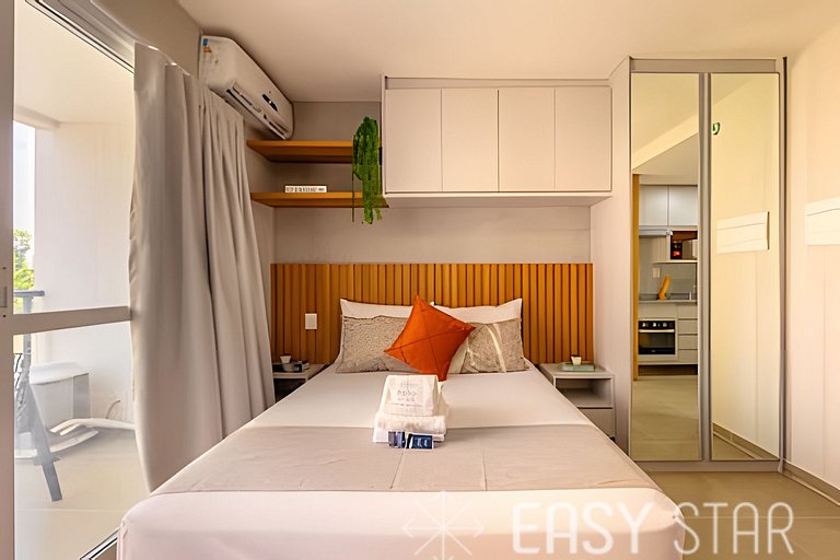 Easy Star - Lindo studio ao na avenida Vergueiro - RA03I
