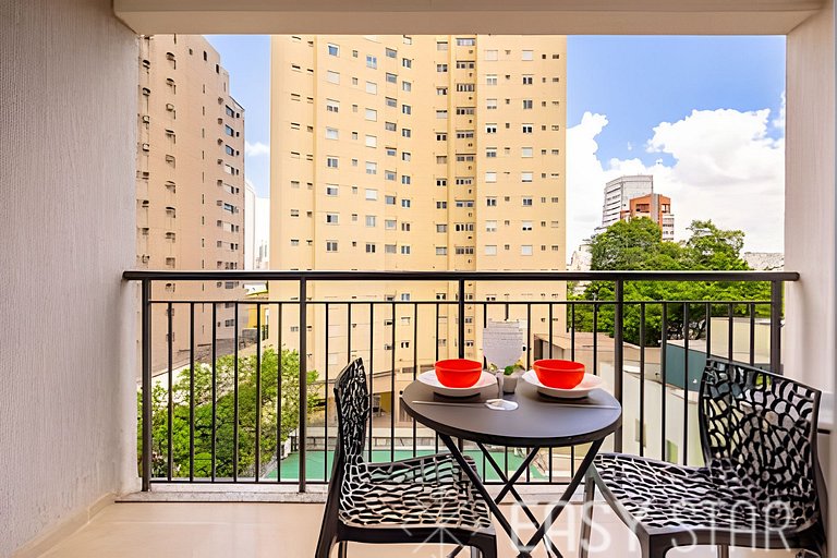 Easy Star - Lindo studio ao na avenida Vergueiro - RA03I