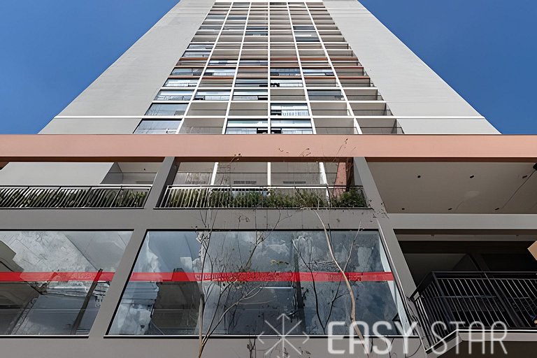 Easy Star - Lindo studio ao na avenida Vergueiro - RA03I