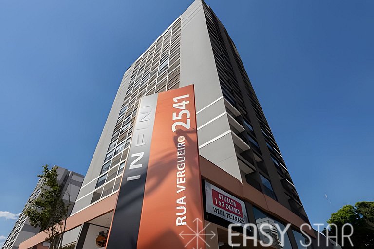 Easy Star - Lindo studio ao na avenida Vergueiro - RA03I