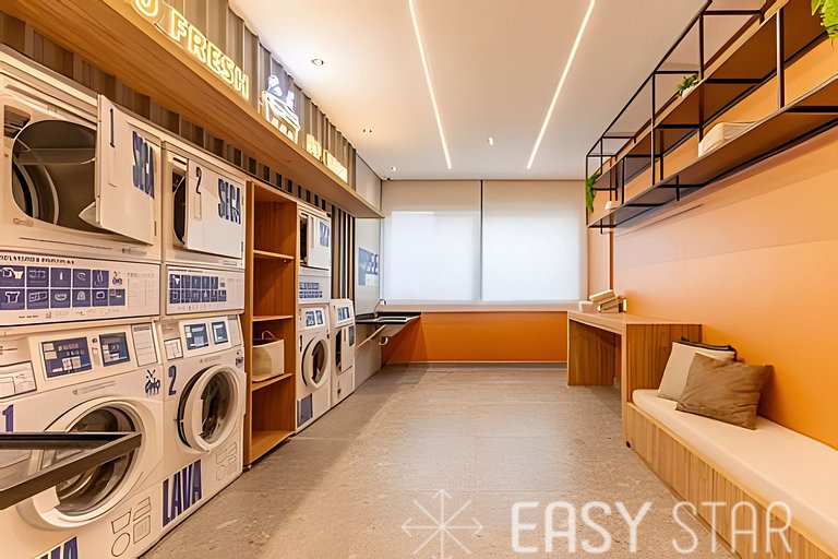 Easy Star - Lindo studio ao lado da Faria Lima - RB01I