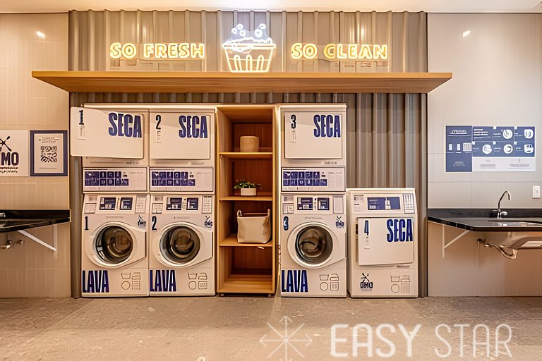 Easy Star - Lindo studio ao lado da Faria Lima - RB01I