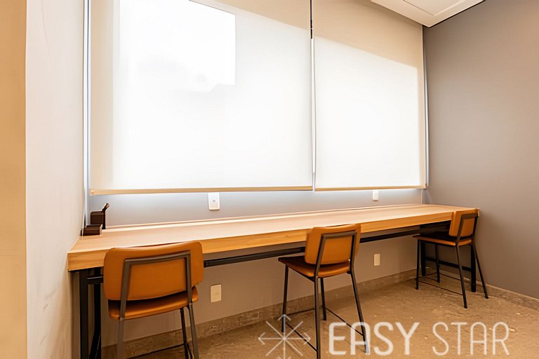 Easy Star - Lindo studio ao lado da Faria Lima - RB01I