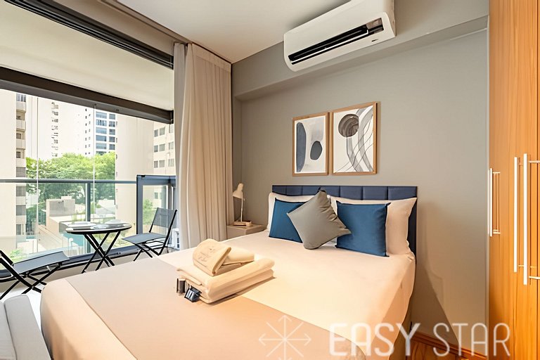 Easy Star - Lindo studio na Vieira de Morais - RH01I