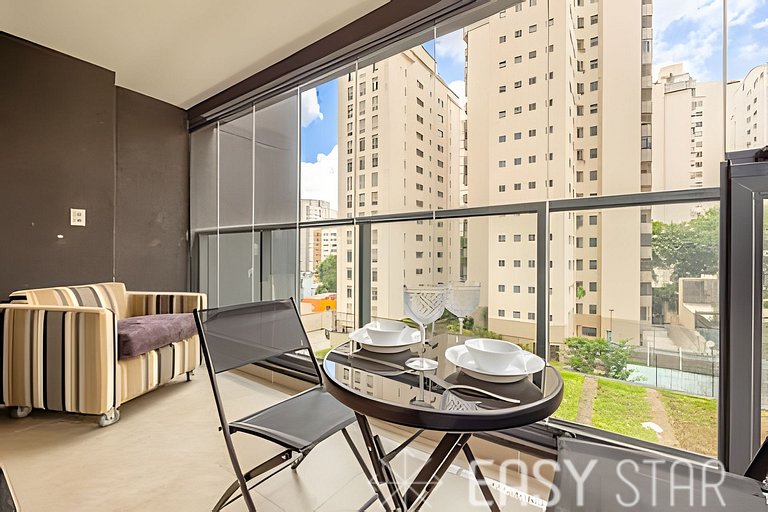Easy Star - Lindo studio na Vieira de Morais - RH01I