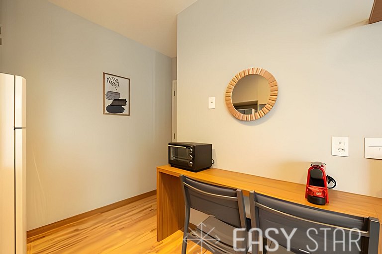 Easy Star - Lindo studio na Vieira de Morais - RH01I