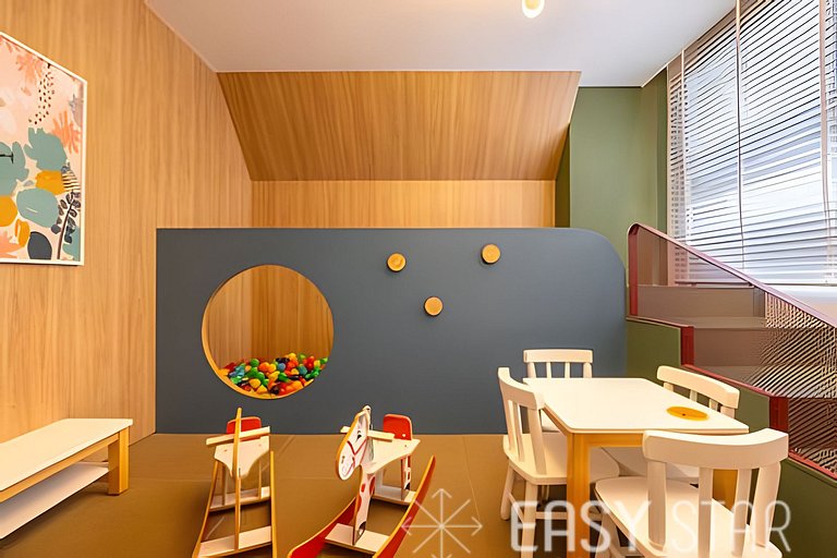 Easy Star - Lindo studio na Vieira de Morais - RH01I