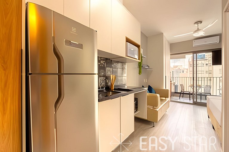 Easy Star - Studio na Vila Mariana, a 350m da estação Ana Ro