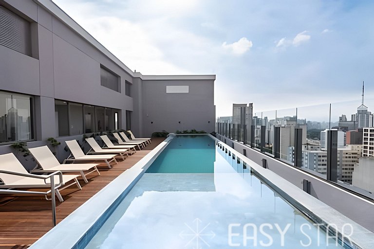Easy Star - Studio na Vila Mariana, a 350m da estação Ana Ro