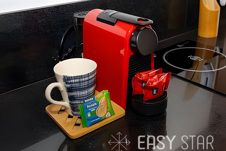 Easy Star - Belissimo apto C/Vaga no 18° andar - RQ01I