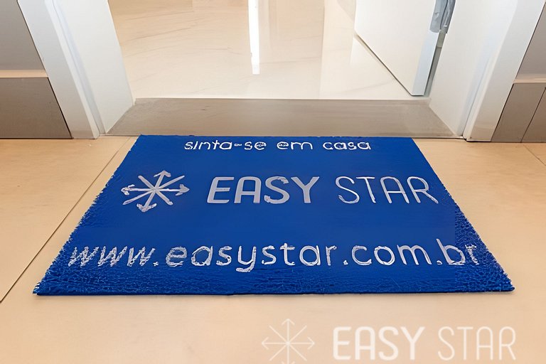 Easy Star - Belissimo apto C/Vaga no 18° andar - RQ01I