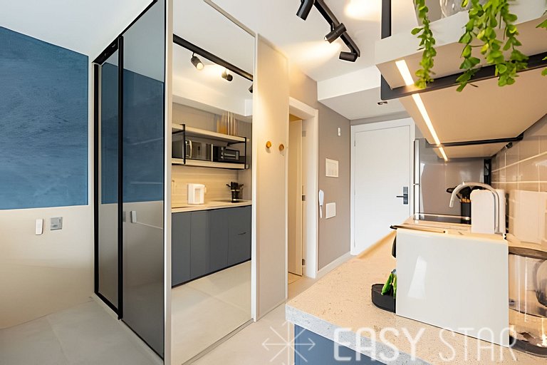 Easy Star - Belo studio no coração de Moema - RU01I