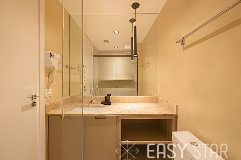 Easy Star - Belo studio no coração de Moema - RU01I