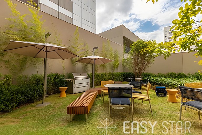 Easy Star - Belo studio no coração de Moema - RU01I