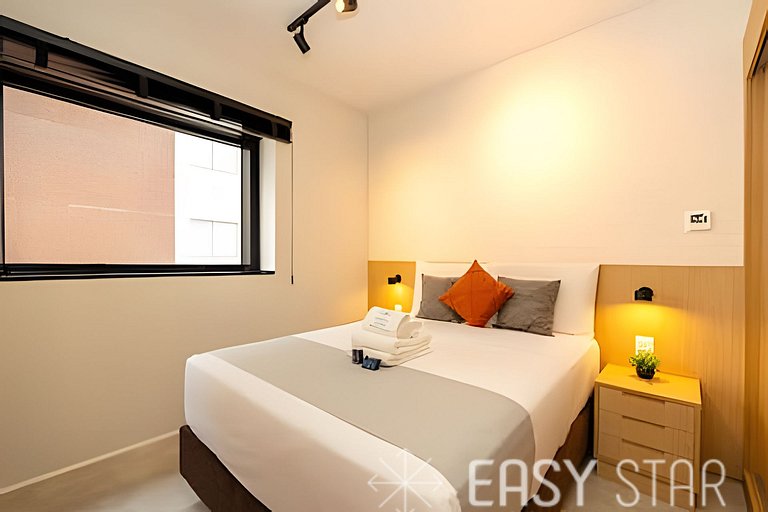 Easy Star - Lindo flat no coração do Jardins - RV01I