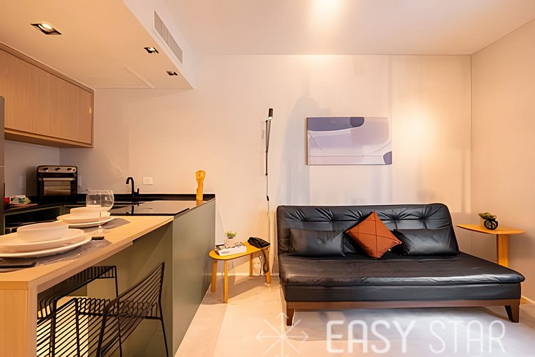 Easy Star - Lindo flat no coração do Jardins - RV01I